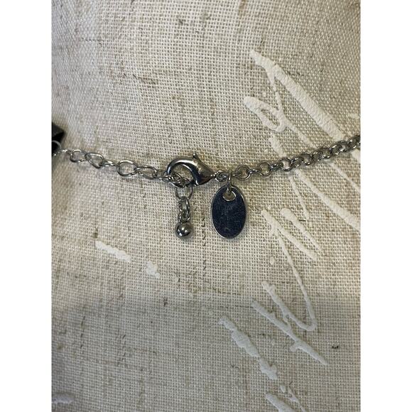 RSVP Womens statement rhinestone Necklace yellow - Picture 5 of 6